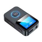 C33 Bluetooth 5.0 Audio Receiver Transmitter Portable MP3 Player with LCD Display Support Remote Control Camera - 1