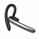 F990 Noice Cancelling 180 Degree Freely Rotating Hook Bluetooth 5.0 Earphones Wireless Handsfree Business Stereo Headphone with Mic(Black) - 1