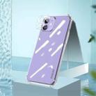 For iPhone 12 Hat-Prince ENKAY Clear TPU Shockproof Airbag Soft Case + Camera Lens Glass Film - 1