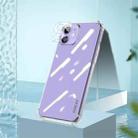 For iPhone 12 mini Hat-Prince ENKAY Clear TPU Shockproof Airbag Soft Case + Camera Lens Glass Film - 1