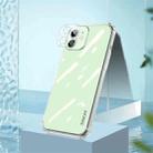 For iPhone 11 Hat-Prince ENKAY Clear TPU Shockproof Airbag Soft Case + Camera Lens Glass Film - 1