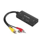 AV to HDMI Converter 3 CVBS RCA Adapter, Supports PAL NTSC 1080P - 1