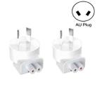 2 PCS XJ01 Power Adapter for iPad 10W 12W Charger & MacBook Series Charger, AU Plug - 1