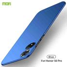 For Honor 50 Pro MOFI Frosted PC Ultra-thin Hard Case(Blue) - 1