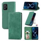For Asus Zenfone 8 ZS590KS Retro Skin Feel Business Magnetic Horizontal Flip Leather Case with Holder & Card Slots & Wallet & Photo Frame(Green) - 1