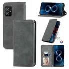 For Asus Zenfone 8 ZS590KS Retro Skin Feel Business Magnetic Horizontal Flip Leather Case with Holder & Card Slots & Wallet & Photo Frame(Gray) - 1