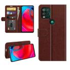 For Motorola Moto G Stylus 5G R64 Texture Single Horizontal Flip Protective Case with Holder & Card Slots & Wallet& Photo Frame(Brown) - 1