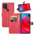 For Motorola Moto G Stylus 5G Litchi Texture Horizontal Flip Protective Case with Holder & Card Slots & Wallet(Red) - 1