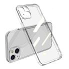 For iPhone 13 Pro Max High Transparent Tempered Glass + TPU Shockproof Case (Transparent) - 1