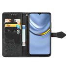 For Huawei Enjoy 20 5G Mandala Flower Embossed Horizontal Flip Leather Case with Bracket / Card Slot / Wallet / Lanyard(Black) - 3