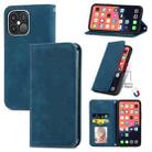 For iPhone 13 Pro Max  Retro Skin Feel Business Magnetic Horizontal Flip Leather Case With Holder & Card Slots & Wallet & Photo Frame(Blue) - 1