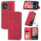 For iPhone 13 Pro For  iPhone 13 Pro Retro Skin Feel Business Magnetic Horizontal Flip Leather Case With Holder & Card Slots & Wallet & Photo Frame(Red) - 1