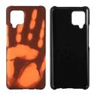 Paste Skin + PC Thermal Sensor Discoloration Case For Samsung Galaxy A42 5G(Black Red) - 1
