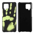 Paste Skin + PC Thermal Sensor Discoloration Case For Samsung Galaxy A42 5G(Black Green) - 1