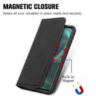 For Sony Xperia 5 III Retro Skin Feel Business Magnetic Horizontal Flip Leather Case with Holder & Card Slots & Wallet & Photo Frame(Black) - 5