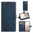 Retro Calf Pattern Buckle Horizontal Flip Leather Case with Holder & Card Slots & Wallet For Google Pixel 6 Pro(Blue) - 1
