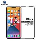 For iPhone 13 / 13 Pro PINWUYO 9H 2.5D Full Screen Tempered Glass Film(Black) - 1