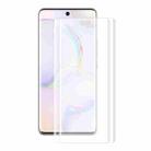 For Honor 50 2 PCS ENKAY Hat-Prince 3D Curved Full Coverage PET Hot Bending HD Screen Protector Soft Film Support Fingerprint Unlock - 1