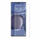 For Huawei P50 Pro ENKAY Hat-Prince 3D Curved Full Coverage PET Hot Bending HD Screen Protector Soft Film Support Fingerprint Unlock - 1