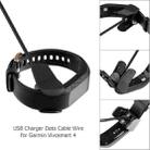 Plastic Charger for Garmin Vivosmart 4 Smartwatch, Data Cable, Replacement Cable, 1m - 4