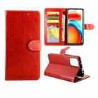 For Xiaomi Redmi Note10 Pro 5G / Poco X3 GT 5G Crazy Horse Texture Leather Horizontal Flip Protective Case with Holder & Card Slots & Wallet & Photo Frame(Brown) - 1