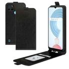 For OPPO Realme C21Y R64 Texture Single Vertical Flip Leather Protective Case with Card Slots & Photo Frame(Black) - 1