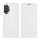 For Xiaomi Poco F3 GT R64 Texture Single Vertical Flip Leather Protective Case with Card Slots & Photo Frame(White) - 2