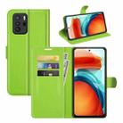 For Xiaomi Poco X3 GT Litchi Texture Flip Leather Phone Case(Green) - 1
