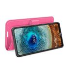For Nokia X10/X20 Litchi Texture Horizontal Flip Protective Case with Holder & Card Slots & Wallet(Rose red) - 5
