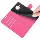 For Nokia X10/X20 Litchi Texture Horizontal Flip Protective Case with Holder & Card Slots & Wallet(Rose red) - 6