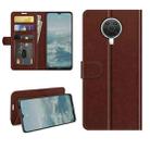 For Nokia G10/G20 R64 Texture Single Horizontal Flip Protective Case with Holder & Card Slots & Wallet& Photo Frame(Brown) - 1