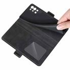 For OnePlus 9R Dual-side Magnetic Buckle Horizontal Flip Leather Case with Holder & Card Slots & Wallet(Black) - 6