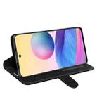 For Xiaomi Redmi Note 10 5G / Poco M3 Pro 5G R64 Texture Single Horizontal Flip Protective Case with Holder & Card Slots & Wallet& Photo Frame(Black) - 4