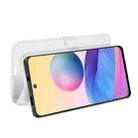 For Xiaomi Redmi Note 10 5G / Poco M3 Pro 5G R64 Texture Single Horizontal Flip Protective Case with Holder & Card Slots & Wallet& Photo Frame(White) - 5