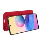 For Xiaomi Redmi Note 10 5G / Poco M3 Pro 5G R64 Texture Single Horizontal Flip Protective Case with Holder & Card Slots & Wallet& Photo Frame(Red) - 5
