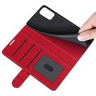 For Xiaomi Redmi Note 10 5G / Poco M3 Pro 5G R64 Texture Single Horizontal Flip Protective Case with Holder & Card Slots & Wallet& Photo Frame(Red) - 6