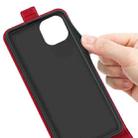 For Xiaomi Mi 11 Lite R64 Texture Single Vertical Flip Leather Protective Case with Card Slots & Photo Frame(Red) - 6