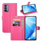 For OnePlus Nord N200 5G Litchi Texture Horizontal Flip Protective Case with Holder & Card Slots & Wallet(Rose Red) - 1
