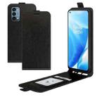 For OnePlus Nord N200 5G R64 Texture Single Vertical Flip Leather Protective Case with Card Slots & Photo Frame(Black) - 1