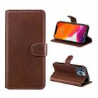 For iPhone 13 Pro Max ENKAY Hat-Prince Horizontal Flip PU Leather Case with Holder & Card Slots & Wallet(Brown) - 1