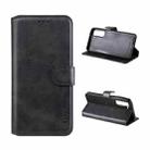 For Samsung Galaxy S21 FE ENKAY Hat-Prince Horizontal Flip PU Leather Case with Holder & Card Slots & Wallet(Black) - 1