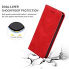 Retro Skin Feel Business Magnetic Horizontal Flip Leather Case for iPhone 6S & 6(Red) - 6