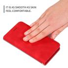 Retro Skin Feel Business Magnetic Horizontal Flip Leather Case for iPhone 6S & 6(Red) - 8