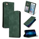 Retro Skin Feel Business Magnetic Horizontal Flip Leather Case for iPhone 6S & 6(Army Green) - 1