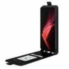 For OPPO K9 R64 Texture Single Vertical Flip Leather Protective Case with Card Slots & Photo Frame(Black) - 4