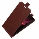 For OPPO K9 R64 Texture Single Vertical Flip Leather Protective Case with Card Slots & Photo Frame(Brown) - 3