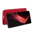 For OPPO K9 R64 Texture Single Horizontal Flip Protective Case with Holder & Card Slots & Wallet& Photo Frame(Red) - 5