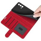 For OPPO K9 R64 Texture Single Horizontal Flip Protective Case with Holder & Card Slots & Wallet& Photo Frame(Red) - 6