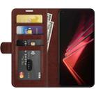 For OPPO K9 R64 Texture Single Horizontal Flip Protective Case with Holder & Card Slots & Wallet& Photo Frame(Brown) - 3