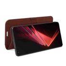 For OPPO K9 R64 Texture Single Horizontal Flip Protective Case with Holder & Card Slots & Wallet& Photo Frame(Brown) - 5